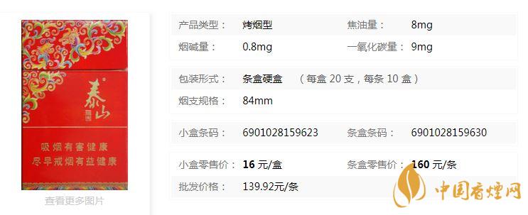 泰山錦秀多少錢一包2020價(jià)格？泰山錦秀香煙價(jià)格2020